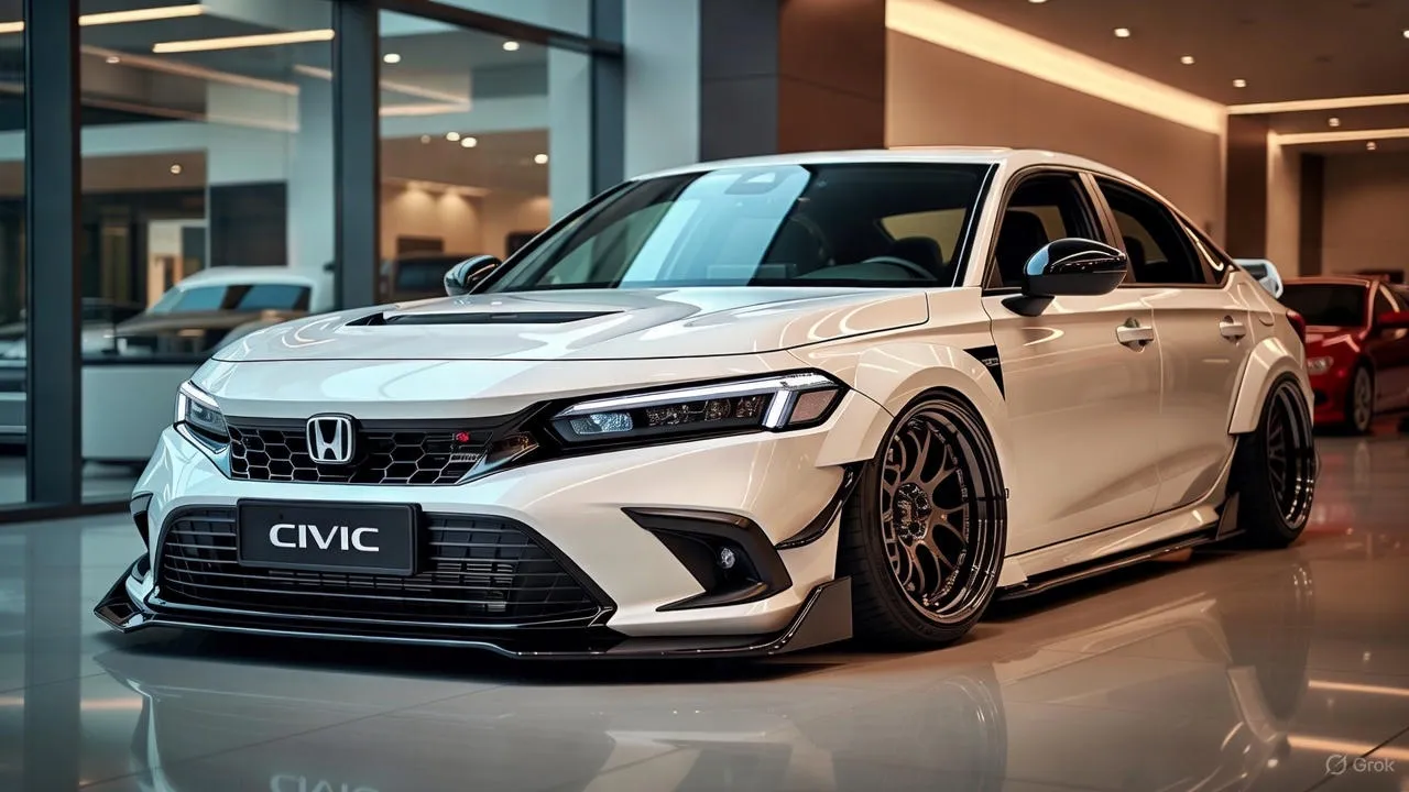 The Honda Civic 2025 Just Rewrote the Sedan Rulebook With Hybrid Power, Luxury Tech, and 45 MPG Efficiency